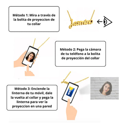 Collar Personalizado con Foto Magica